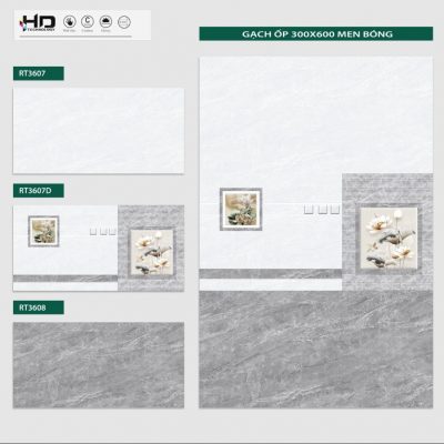 Gạch ốp tường 30x60 RT3607