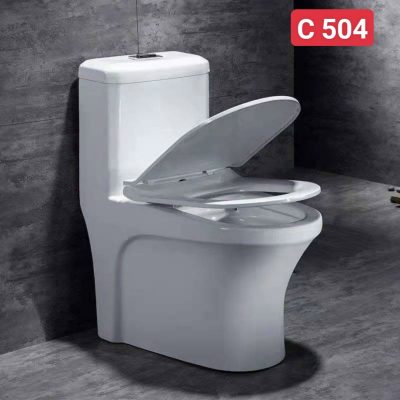 Bồn Cầu toilet bệt vệ sinh C504