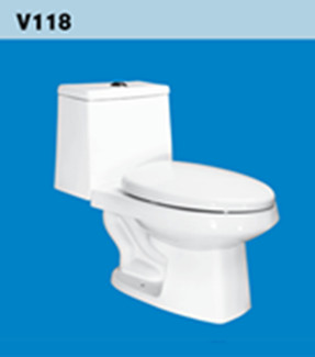 Bồn Cầu Toilet bệt vệ sinh V115