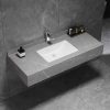 Chậu rửa mặt bàn đá- Bồn lavabo bàn đá M05