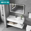 Chậu rửa mặt bàn đá- Bồn lavabo bàn đá MB01