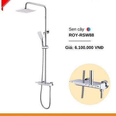 Vòi hoa sen tắm nóng lạnh ROY RSW88