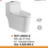 Bồn Cầu Toilet bệt vệ sinh 1 khối ROY 2952X S